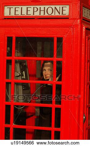 Phone Booth, London England View Large Photo Image Stock Photograph - Phone Booth, London England. Fotosearch