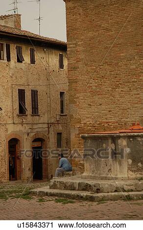 San Gimignano, Tuscany - Italy View Large Photo Image Stock Image - San Gimignano, Tuscany - Italy. Fotosearch