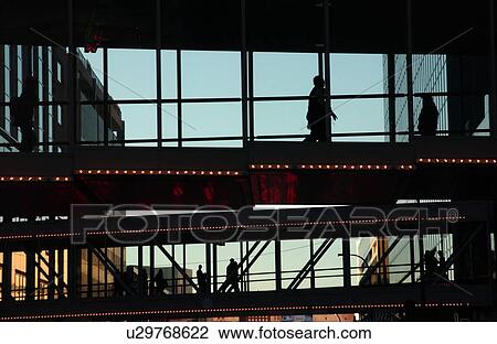 Silhouette of Walkway View Large Photo Image Stock Image - Silhouette of Walkway. Fotosearch