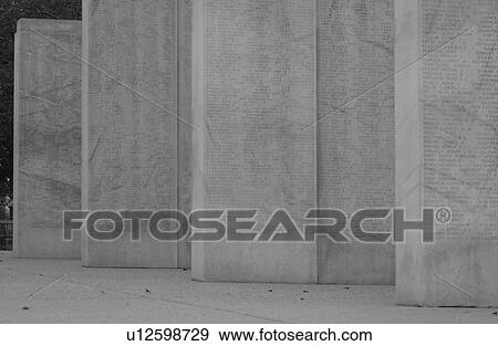Stock Photo - Vietnam Memorial, Battery Park, New York City. Fotosearch