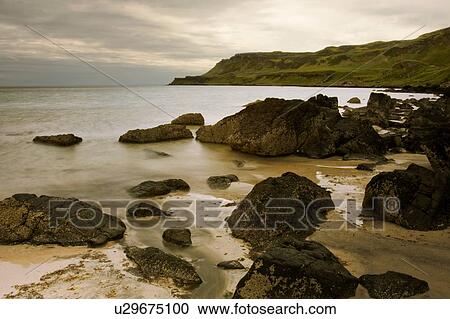 beach view at Calgary bay on overcast day, Isle of Mull, Scotland View Large Photo Image Stock Image - beach view at Calgary bay on overcast day, Isle of Mull, Scotland. Fotosearch