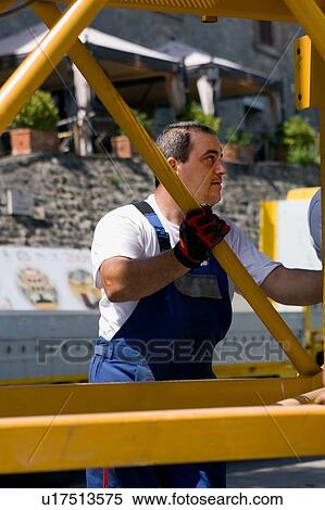 Stock Photography - Boom assembly of crane. Fotosearch