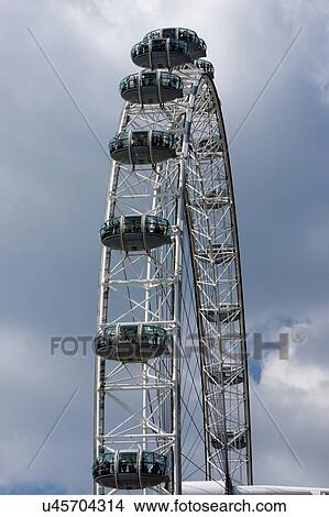 Picture - Closeup of London Eye. Fotosearch