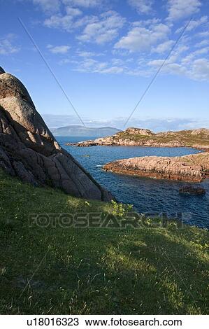 Coastline view near Kintra, Isle of Mull, Scotland View Large Photo Image Stock Image - Coastline view near Kintra, Isle of Mull, Scotland. Fotosearch