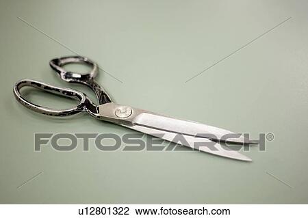 Stock Image - A old pair of scissors, Canada, Ontario. Fotosearch
