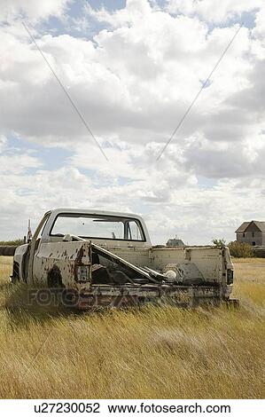 Derelict truck, Robsart, Saskatchewan, Canada View Large Photo Image Stock Image - Derelict truck, Robsart, Saskatchewan, Canada. Fotosearch