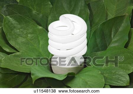Energy-saving light bulb. View Large Photo Image Stock Photo - Energy-saving light bulb.. Fotosearch