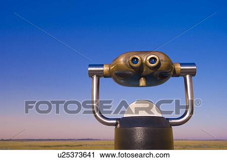 Stock Image - Giant Binoculars.. Fotosearch