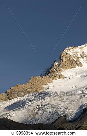 Glaciers on Mount Athabasca, Columbia Icefields, Alberta View Large Photo Image Picture - Glaciers on Mount Athabasca, Columbia Icefields, Alberta. Fotosearch