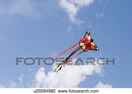 Stock Image - Kite, Manitoba, Canada. Fotosearch