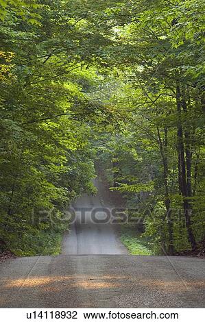 Stock Image - Lawler Road - Pelham Ontario - Niagara Region Ontario Canada. Fotosearch