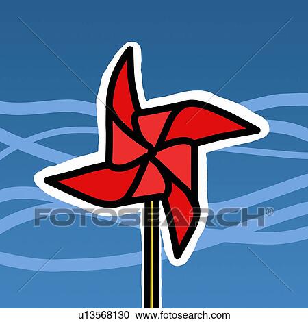 Pinwheel with gentle air currents View Large Photo Image Stock Image - Pinwheel with gentle air currents. Fotosearch