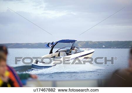 Pleasure boat on Echo Lake, Saskatchewan, Canada View Large Photo Image Stock Image - Pleasure boat on Echo Lake, Saskatchewan, Canada. Fotosearch