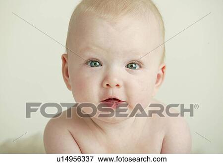 portrait of baby girl View Large Photo Image Stock Photo - portrait of baby girl. Fotosearch