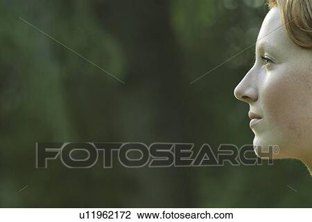 Profile of woman's face, Grayling Lake, Riding Mountain National Park, Manitoba, Canada View Large Photo Image Stock Image - Profile of woman's face, Grayling Lake, Riding Mountain National Park, Manitoba, Canada. Fotosearch