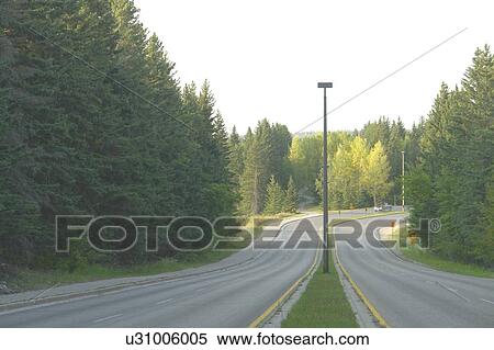 Stock Photography - South Entrance of Riding Mountain National Park; Canada, Manitoba. Fotosearch