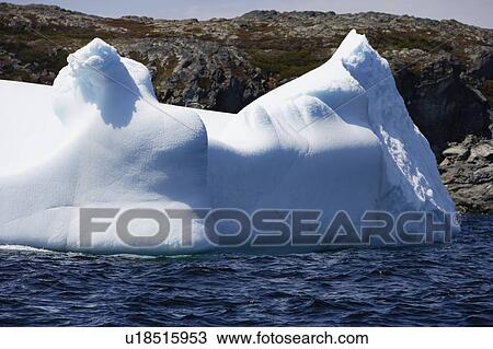 View of iceberg, St. Anthony, Newfoundland, Canada View Large Photo Image Stock Image - View of iceberg, St. Anthony, Newfoundland, Canada. Fotosearch