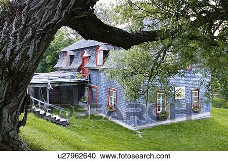 View of Moulin Paradis (water mill), Bas-Saint-Laurent region, Quebec, Canada View Large Photo Image Stock Image - View of Moulin Paradis (water mill), Bas-Saint-Laurent region, Quebec, Canada. Fotosearch