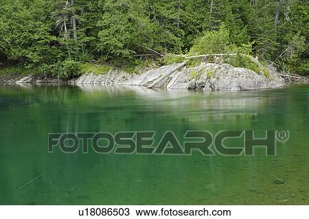 View of Petite Cascapédia river (Arthur Rock salmon pool) View Large Photo Image Stock Image - View of Petite Cascapédia river (Arthur Rock salmon pool). Fotosearch