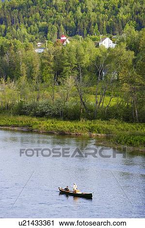 View of village and Matapedia river, Quebec, Canada View Large Photo Image Stock Image - View of village and Matapedia river, Quebec, Canada. Fotosearch