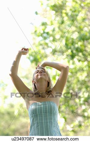Young blonde female in park, Regina, Saskatchewan View Large Photo Image Stock Photo - Young blonde female in park, Regina, Saskatchewan. Fotosearch