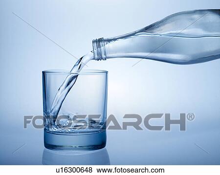 Bottle Pouring Water View Large Photo Image Stock Photo - Bottle Pouring Water. Fotosearch