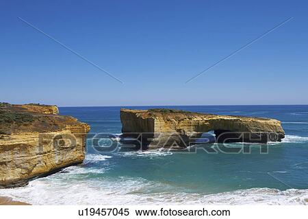 Stock Photography - London Bridge, Great Ocean Road, Australia. Fotosearch