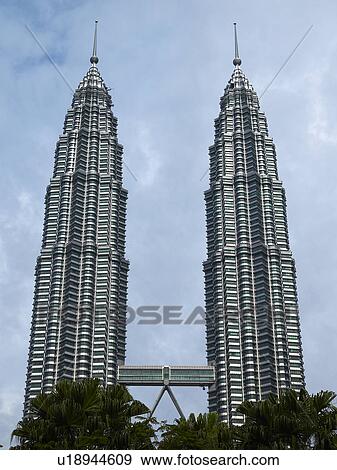 Petronas Towers, Kuala Lumpur View Large Photo Image Stock Photo - Petronas Towers, Kuala Lumpur. Fotosearch