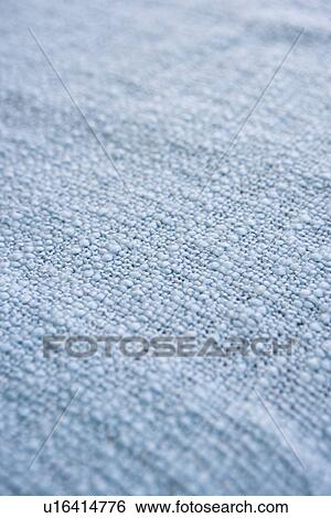 Close Up Detail Soft Baby Blue Throw Blanket Stock Photograph Close Up Detail Soft Baby Blue Throw Blanket Stock Photograph