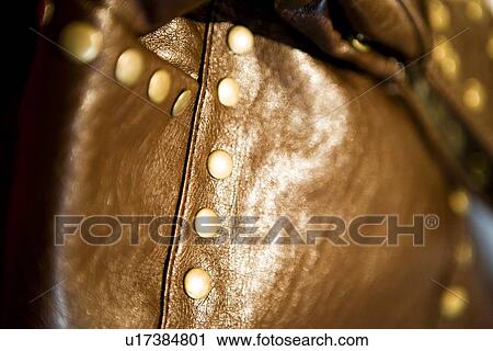 Detail brown leather purse View Large Photo Image Stock Image - Detail brown leather purse. Fotosearch