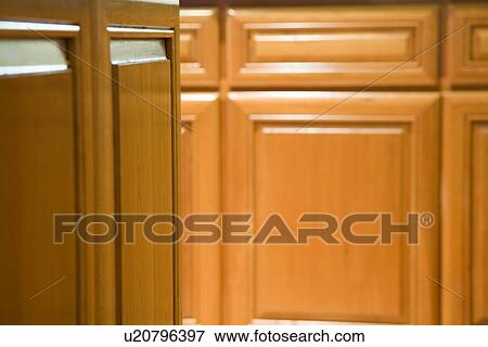 Detail kitchen cabinets View Large Photo Image Stock Photo - Detail kitchen cabinets. Fotosearch