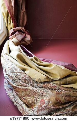 Detail of elegant drapes View Large Photo Image Stock Image - Detail of elegant drapes. Fotosearch