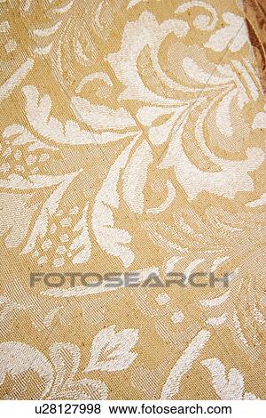 Stock Photo - Detail of patterned upholstery. Fotosearch