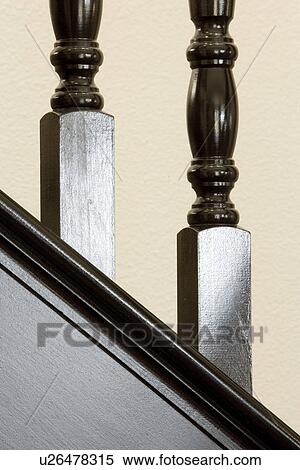 Detail staircase handrail View Large Photo Image Stock Photography - Detail staircase handrail. Fotosearch