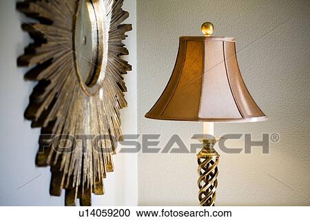 Detail top of ornate floor lamp with shade View Large Photo Image Stock Image - Detail top of ornate floor lamp with shade. Fotosearch