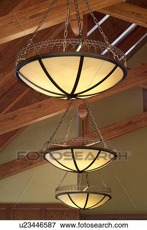 Row of pendant chandeliers View Large Photo Image Stock Photo - Row of pendant chandeliers. Fotosearch