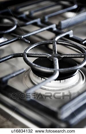 Selective focus range top stove detail View Large Photo Image Stock Image - Selective focus range top stove detail. Fotosearch