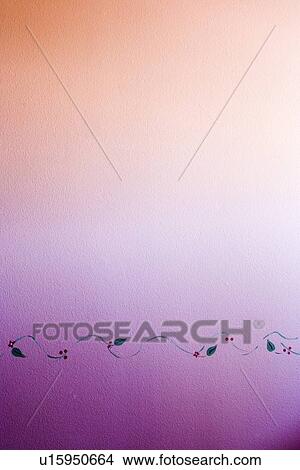 Simple stenciling on wall View Large Photo Image Picture - Simple stenciling on wall. Fotosearch