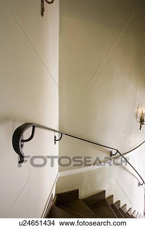 Steep downward staircase View Large Photo Image Picture - Steep downward staircase. Fotosearch