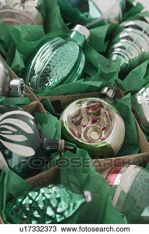 A box of Christmas ornanaments View Large Photo Image Stock Image - A box of Christmas ornanaments. Fotosearch