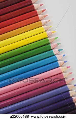 A variety of colored pencils View Large Photo Image Stock Photo - A variety of colored pencils. Fotosearch
