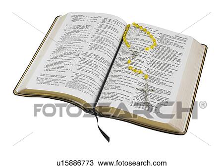 An open Holy Bible with cross View Large Photo Image Stock Image - An open Holy Bible with cross. Fotosearch