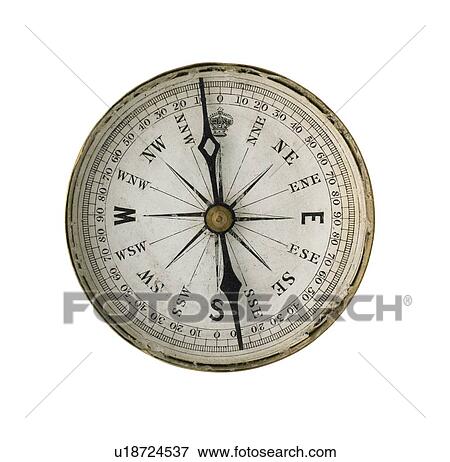 Antique compass View Large Photo Image Stock Photo - Antique compass. Fotosearch
