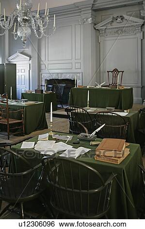 Assembly room in Independence Hall Philadelphia PA View Large Photo Image Stock Photograph - Assembly room in Independence Hall Philadelphia PA. Fotosearch