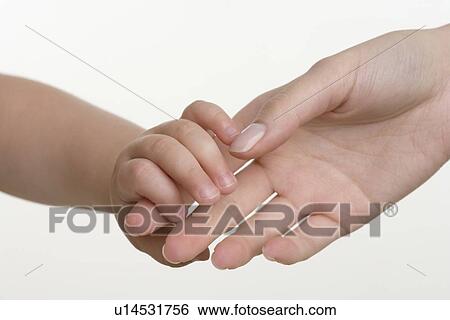 Baby holding hands with mother View Large Photo Image Stock Photograph - Baby holding hands with mother. Fotosearch