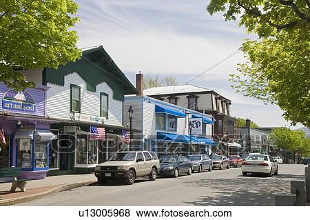 Stock Photo - Bar Harbor Maine. Fotosearch