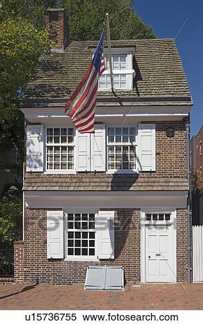 Stock Photography - Betsy Ross house Philadelphia PA. Fotosearch