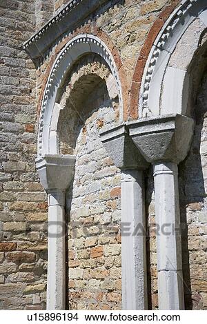 Byzantine arches Church of Santa Fosca Torcello Italy View Large Photo Image Picture - Byzantine arches Church of Santa Fosca Torcello Italy. Fotosearch