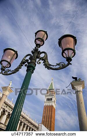 Stock Photo - Campanile in the Piazza San Marco Venice Italy. Fotosearch