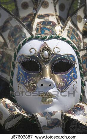 Carnival mask Venice Italy View Large Photo Image Stock Photo - Carnival mask Venice Italy. Fotosearch